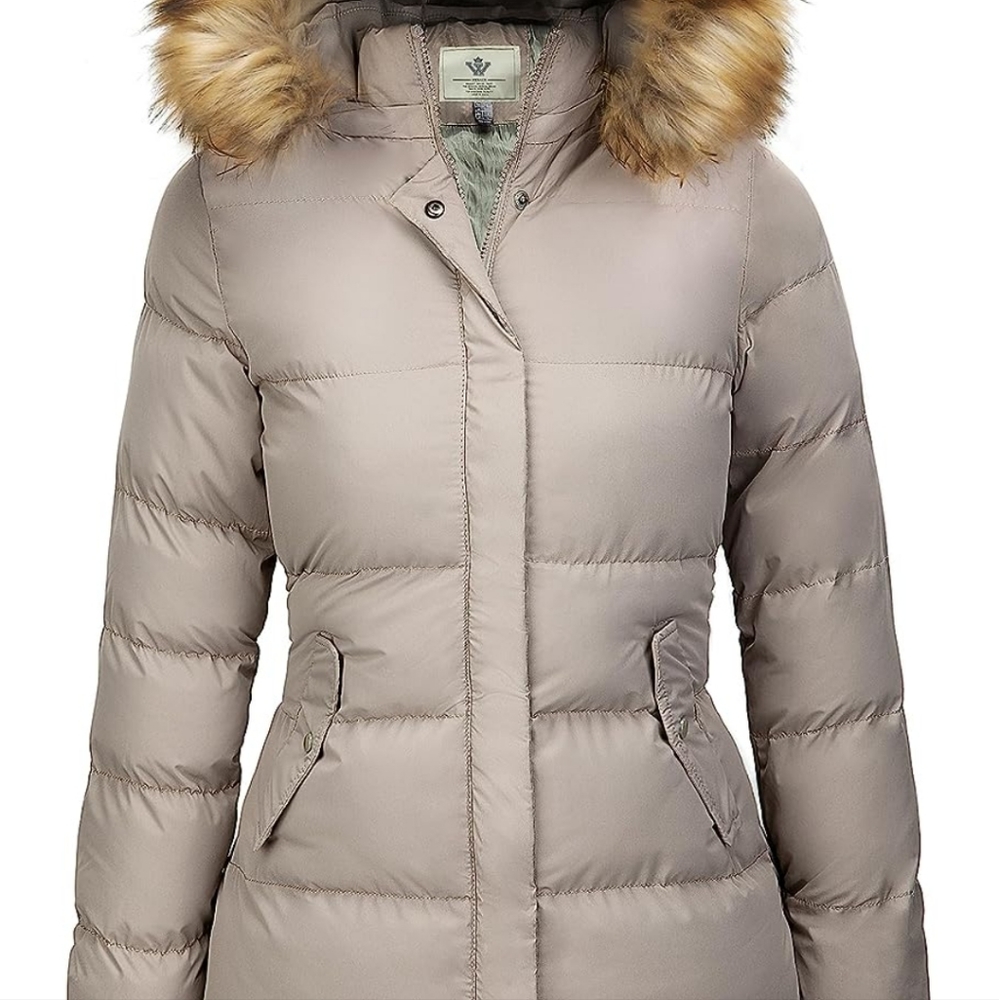 Wenven womans xl puffer coat